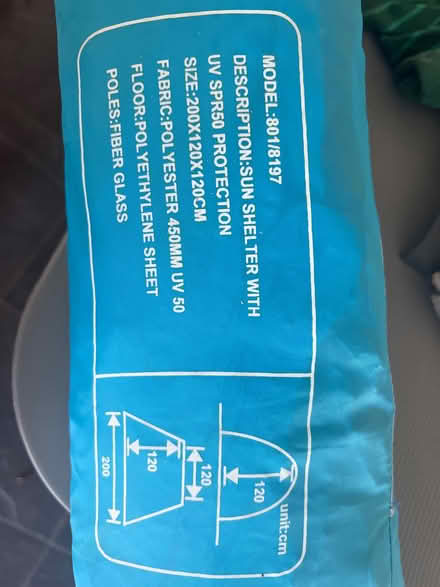 Photo of free Sun shelter tent (Oxford-Freegle CGA OX4) #1