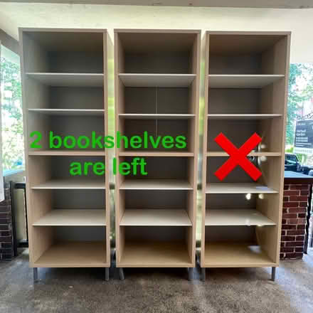Photo of free Bookshelves (Girard Estates South Phila) #1