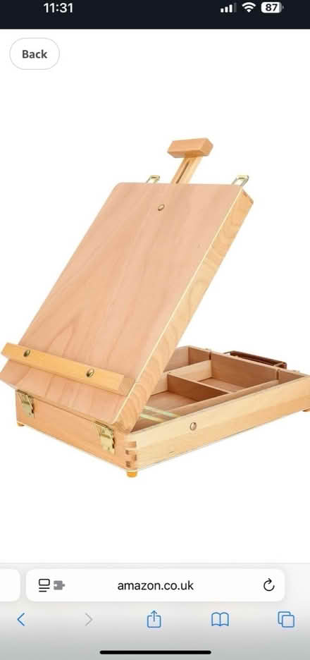 Photo of Easel table top box (Dy10) #1