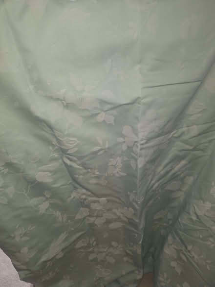 Photo of free Pair of duck egg-coloured curtains (Raf Wyton PE28) #2