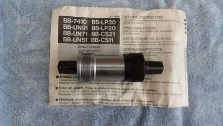 Photo of free Shimano sealed cartridge bottom bracket (Wilmslow SK9) #2