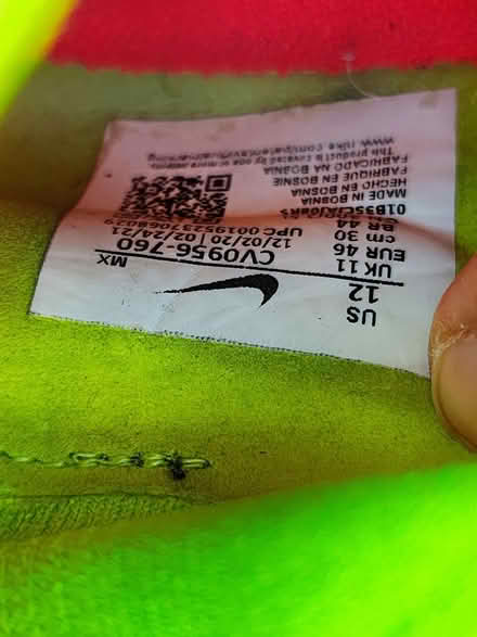 Photo of free Astro turf football boots size 11 (Newbury, RG14) #3