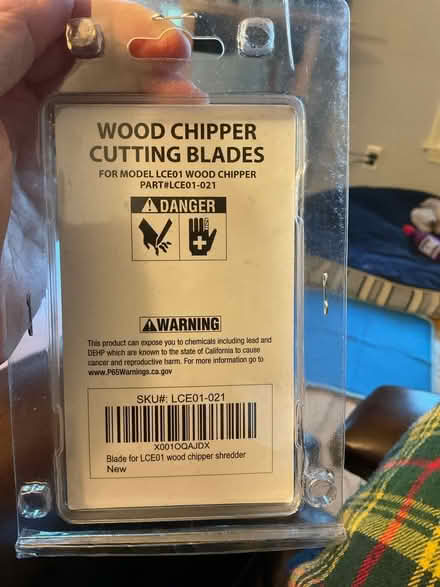 Photo of free 4.5” Wood Chipper Blades (Battle Creek near Hwy 94 & 61) #2