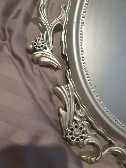 Photo of free Silver mirror slightly broken frame (Ancoats M4) #1