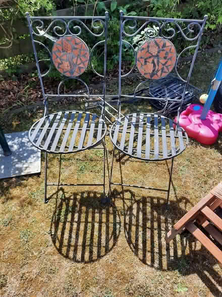 Photo of free Bistro chairs (Tiptree CO5) #1