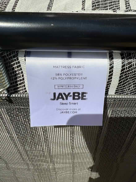 Photo of free Jaybe Camp Bed Put You Up Single (CT21) #2