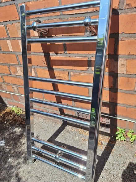 Photo of free Heated towel rail (Ormskirk L39) #1