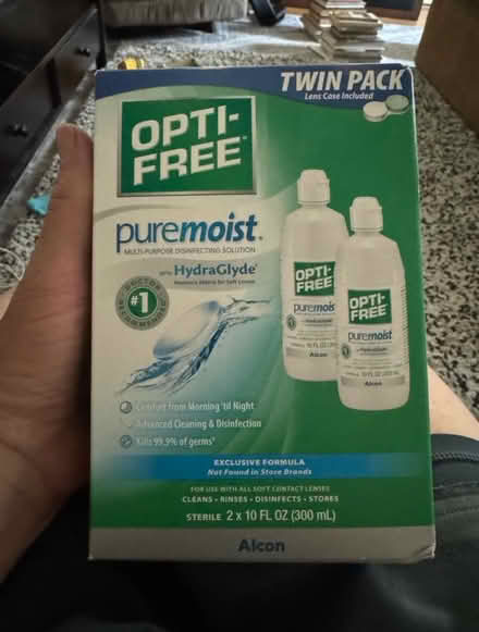 Photo of free Contact lens solution (NW DC — 20011) #1