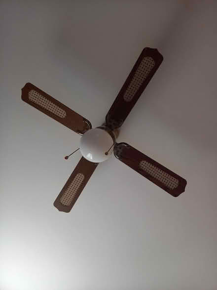 Photo of free Ceiling lights with fan (hainault, essex. IG6) #1