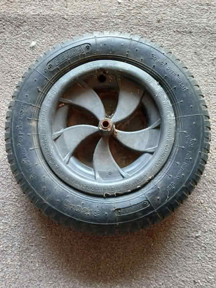 Photo of free Wheelbarrow Wheel (Hangleton, West Hove) #1