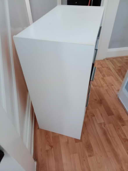 Photo of free black and white chest of drawers (L14 Dovecot) #3