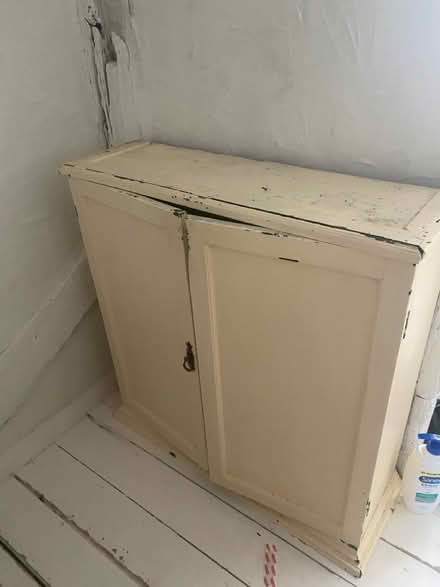 Photo of free Wooden storage cabinet (West Malling ME19 6) #1
