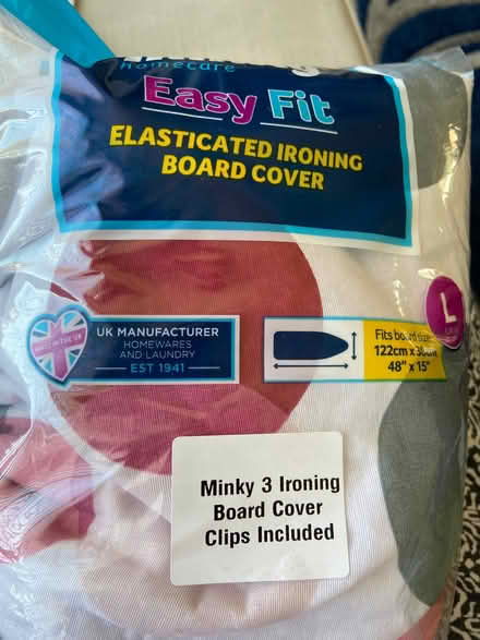 Photo of free Minky ironing board cover (Whitnash CV31) #1
