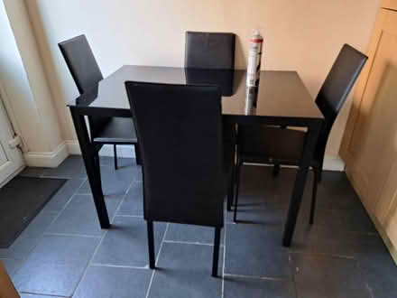 Photo of free Kitchen Dining Table and 4 Chairs (Barrow-in-Furness LA14) #1