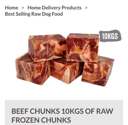 Photo of free Raw dog food - beef chunks (Heaton Chapel SK4) #1