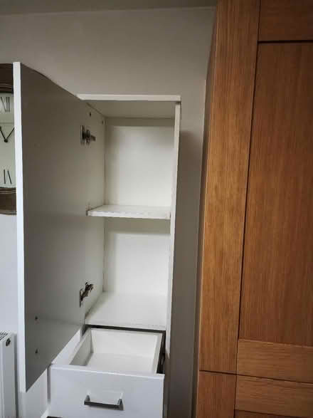 Photo of free Tallboy Bathroom Storage Cabinet (North Dunstable) #2