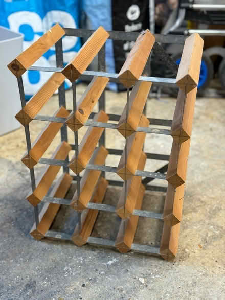 Photo of free 12 bottle wine rack (Arlesey) #1