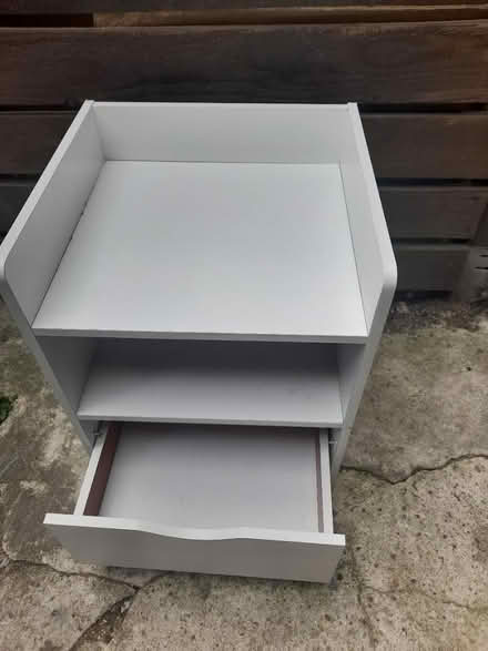 Photo of free White bedside table (Firth park S5) #3