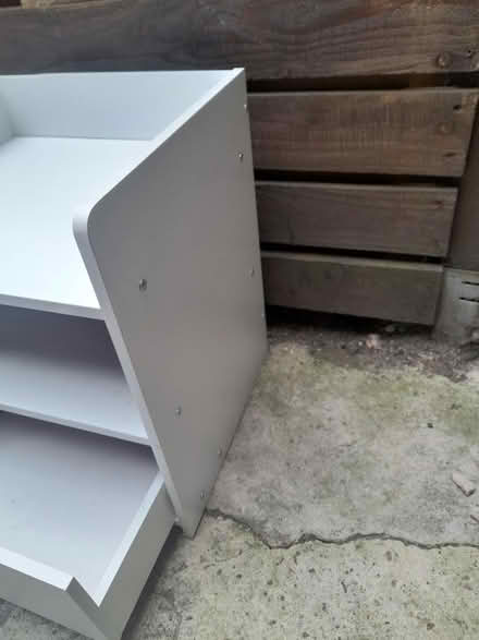 Photo of free White bedside table (Firth park S5) #1