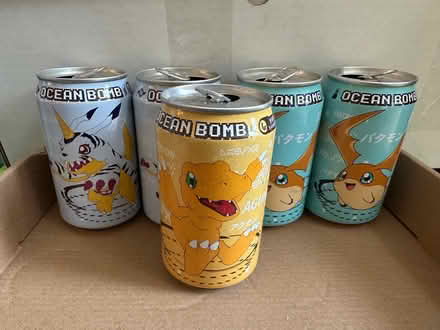 Photo of free Digimon: empty cans (collectible) (Hampden Park BN22) #1