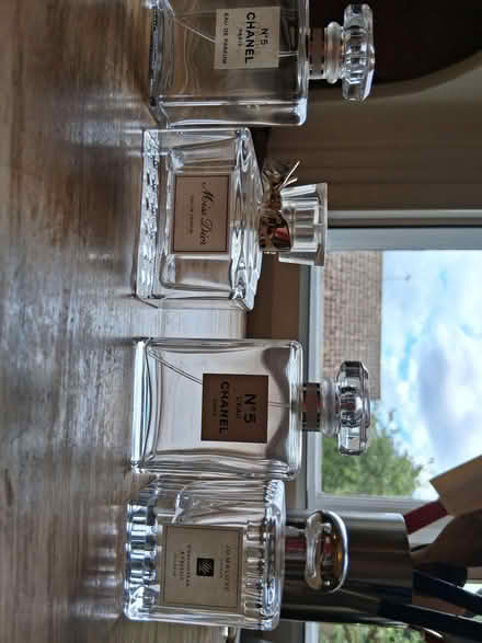 Photo of free 4 Empty Perfume Bottles (Finchampstead RG40) #1