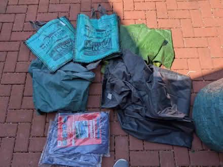 Photo of free Tarps, cover and garden waste bags. (Medbourne MK5) #1