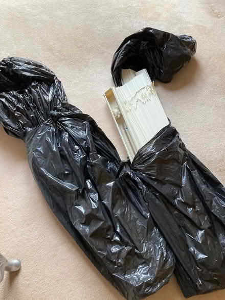 Photo of free 2 x horizontal blinds patio doors (Wilford) #1