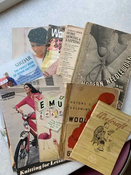 Photo of free Knitting & sewing books & booklets, some vintage. (Southport PR9) #1