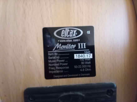 Photo of free Hi fi speakers (Grange Court E10) #2