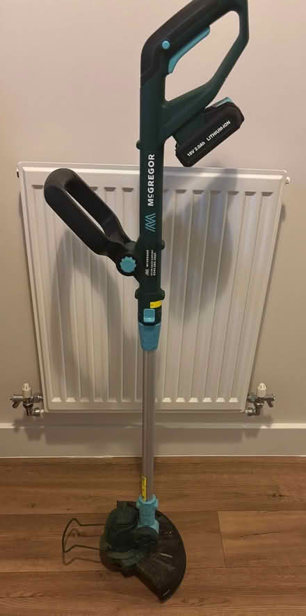 Photo of free McGregor cordless grass strimmer (Merton Rise RG24) #1
