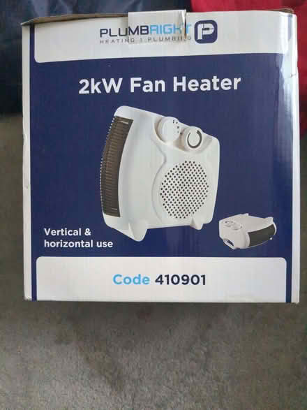 Photo of free Fan Heater in Box. (Shepherds Bush W12) #1