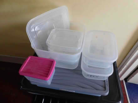 Photo of free Plastic Storage Boxes. (Grays RM17) #2