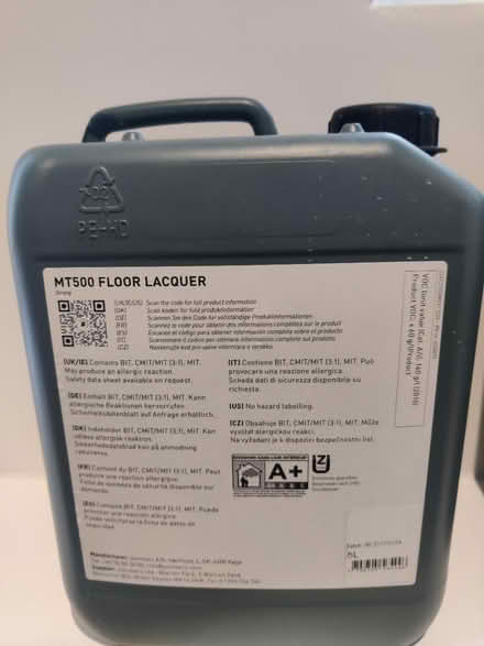 Photo of free Floor lacquer + Primer (Junckers) (SE24) #3