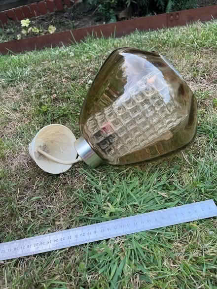 Photo of free Mid century glass light pendant (Anerley SE19) #3