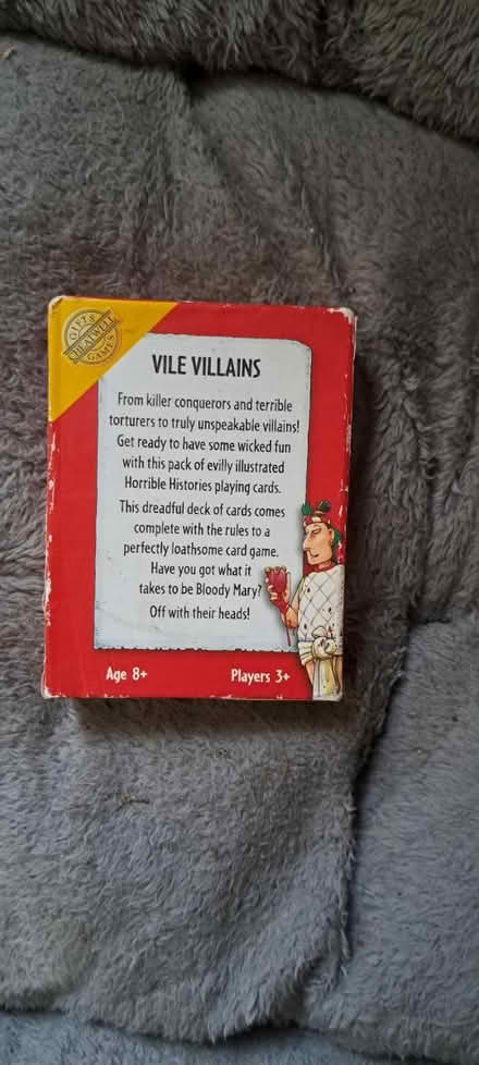 Photo of free Horrible histories card game (CR0) #2