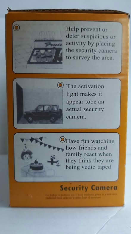 Photo of free Security Camera imitation (KT14) #1