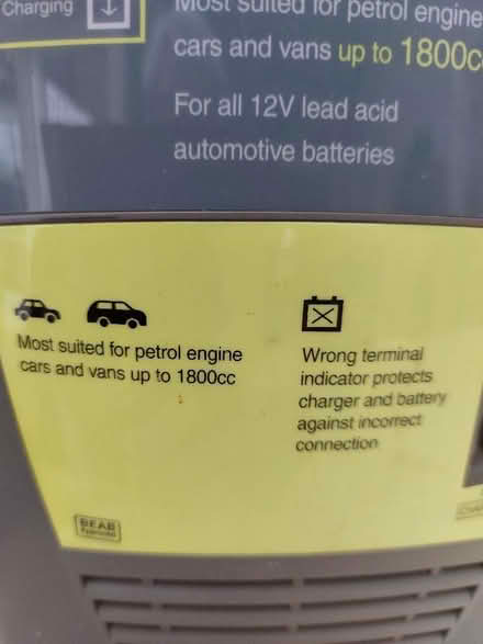 Photo of free Car battery charger (Appleby-in-Westmorland CA16) #3