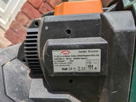 Photo of free 2500W Garden Shredder (DL6 1AJ) #4
