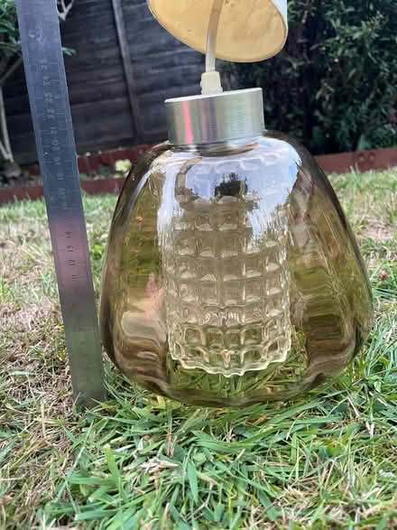 Photo of free Mid century glass light pendant (Anerley SE19) #2