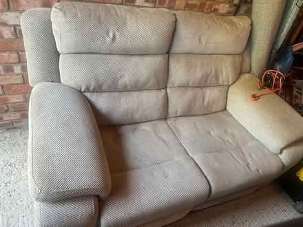 Photo of free Reclining 2 seater sofa (rochford) #1