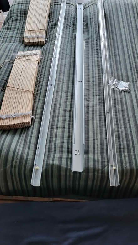 Photo of free Ikea bed rails and slats, queen (Hintonburg) #1