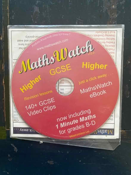 Photo of free Maths Watch revision CD (Merton Park SW19) #1