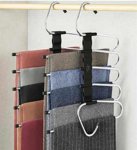 Photo of free Space saving trousers hangers (Anerley) #1