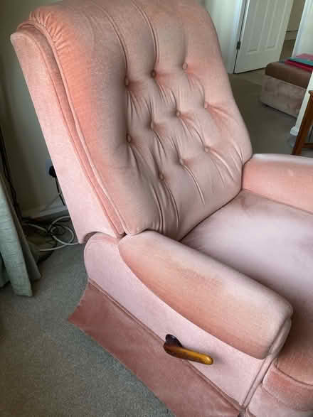 Photo of free Manual recliner armchair (Chesterfield S40) #1