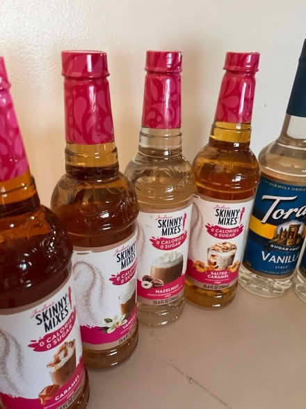 Photo of free Sugar-free syrups/drink mixes (303 and I 10) #1