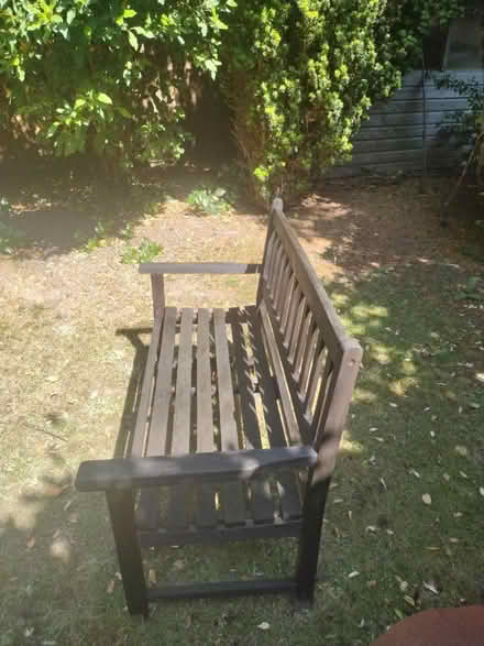 Photo of free Wooden garden bench (Norwich NR7) #1