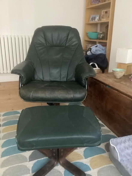 Photo of free Leather swivel chair (New Hinksey OX1) #1