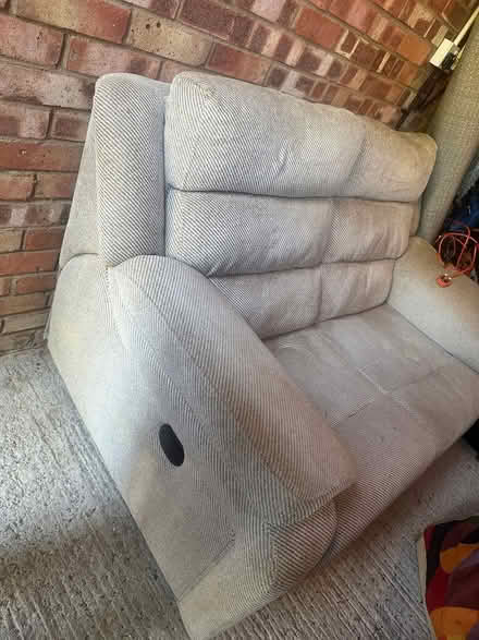 Photo of free Reclining 2 seater sofa (rochford) #2