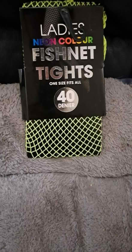Photo of free Neon fish net tights (CR0) #1