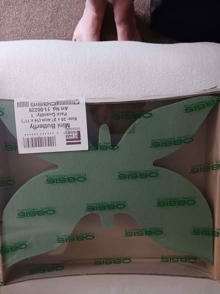 Photo of free Florist Oasis butterfly frame (Cutteslowe OX2) #1